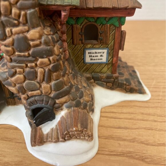 Dept 56 Semples Smokehouse New England Village Christmas Lighted 1997 Retired - Picture 6 of 10